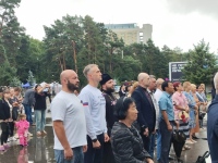 Настоятель Иннокентьевского храма посетил Международный фестиваль, посвящённый Дню победы над милитаристской Японией и освобождению Корейского полуострова