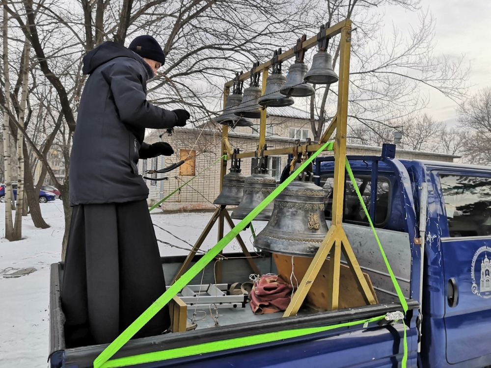 Передвижная звонница