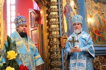 10-летие со дня возрождения Градо-Хабаровского собора Успения Божией Матери. 20 октября 2012 года.