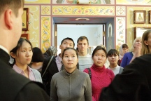 В ХДС приняли делегацию студентов городских вузов из числа коренных малочисленных народов. 19 декабря 2012 года