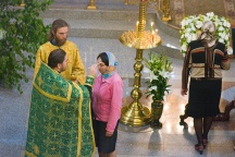 Всенощное бдение В Свято-Елизаветинском храме г.Хабаровска в день Святой Троицы. 11 июня 2011г