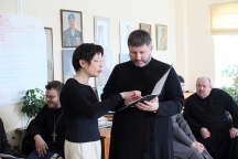 Трехдневный тренинг «Психология в помощь пастырю». Хабаровская духовная семинария. 11 мая 2015 года
