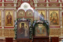 Божественная литургия в праздник Благовещения Пресвятой Богородицы в Спасо-Преображенском кафедральном соборе 07 апреля 2017 г.