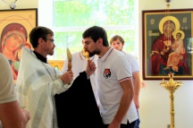 Новый сезон хабаровские хоккеисты начали с молитвы 31 июля 2017 г.