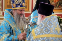 Божественная литургия в Спасо-Преображенском кафедральном соборе 06 июля 2021 г.