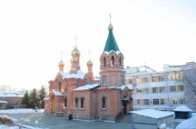 Божественная литургия в храме святителя Иннокентия Иркутского 23 февраля 2025 г.